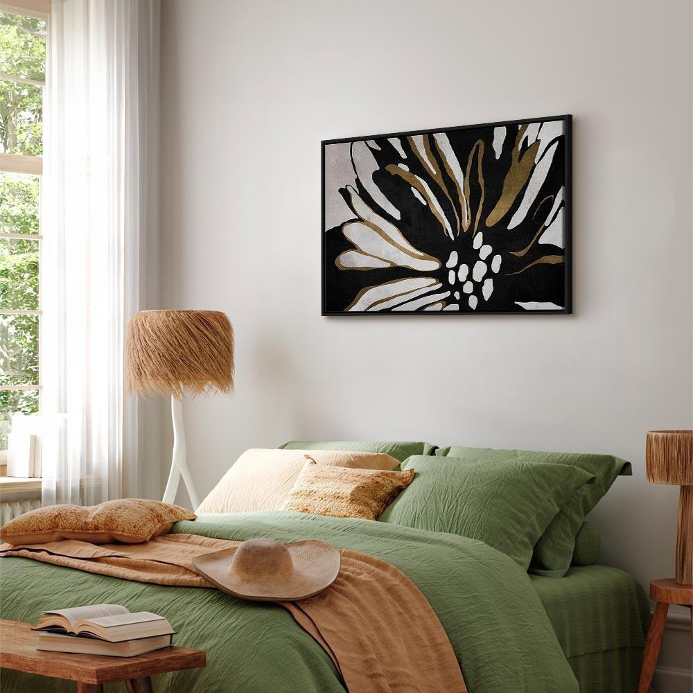 Leinwandbild - Flower of the Night (1 Part) Wide