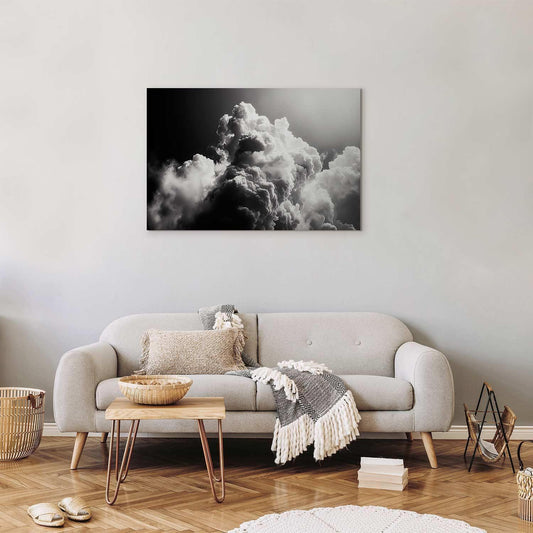 Leinwandbild - Clouds Like from Dreams: Let the Sun Illuminate Your Day – A Visual Feast Artgeist