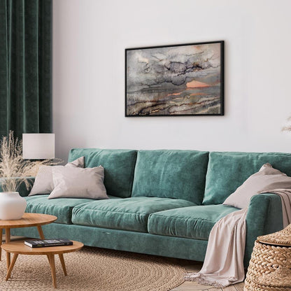 Leinwandbild - Connected Clouds (1 Part) Wide