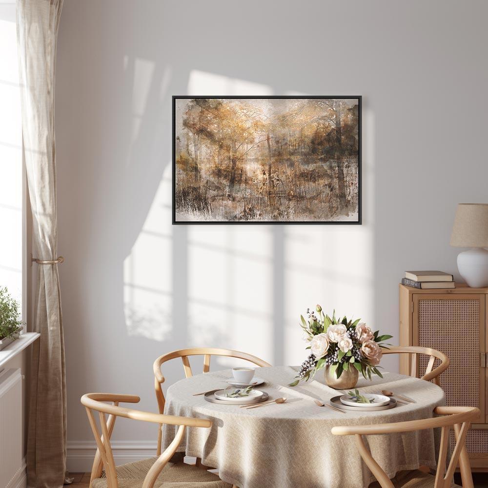 Leinwandbild - Heart of the Forest (1 Part) Wide