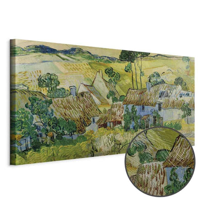 Leinwandbild - Vincent Van Gogh – Farms near Auvers