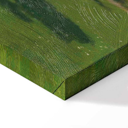 Leinwandbild - Claude Monet – Woman in the Garden