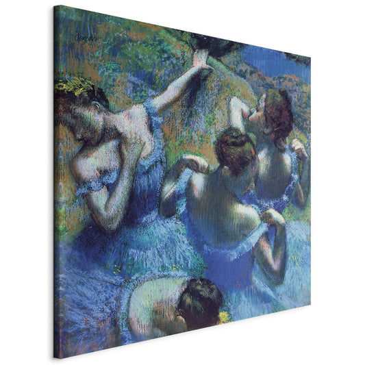 Leinwandbild - Blue Dancers II Artgeist