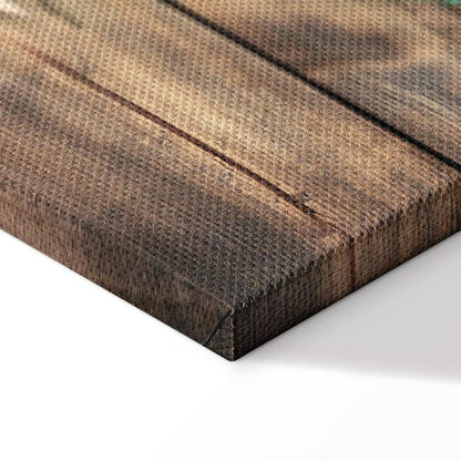 Leinwandbild - World Map: Colourful Continents