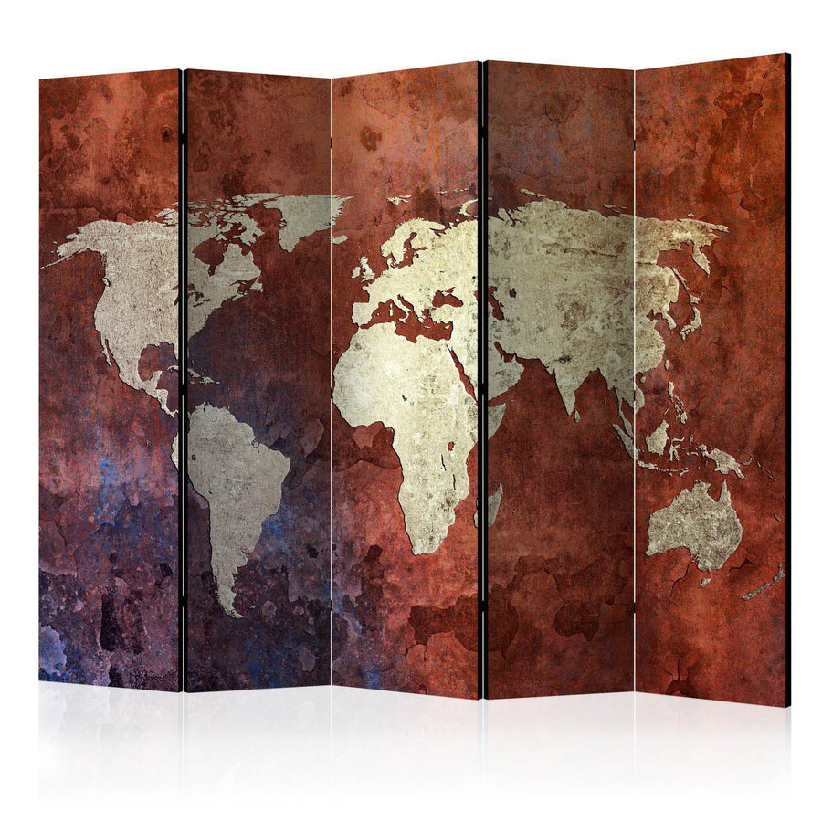 Paravent - Iron continents II Artgeist