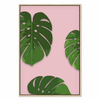 Leinwandbild - Exotic Fragment (1 Part) Vertical