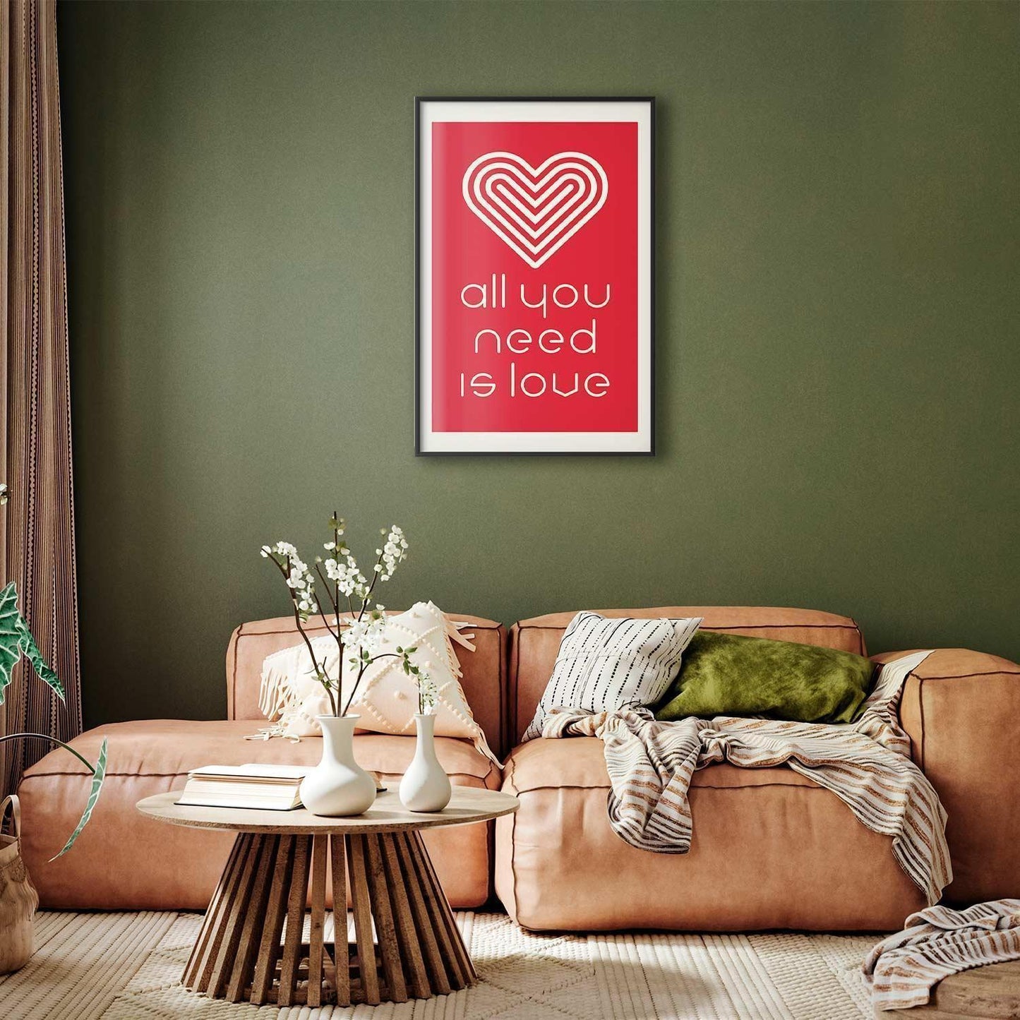 Poster - Let's Love Each Other Artgeist