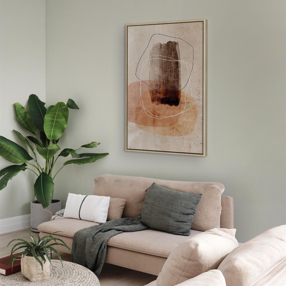 Leinwandbild - Circle of Desires (1 Part) Vertical