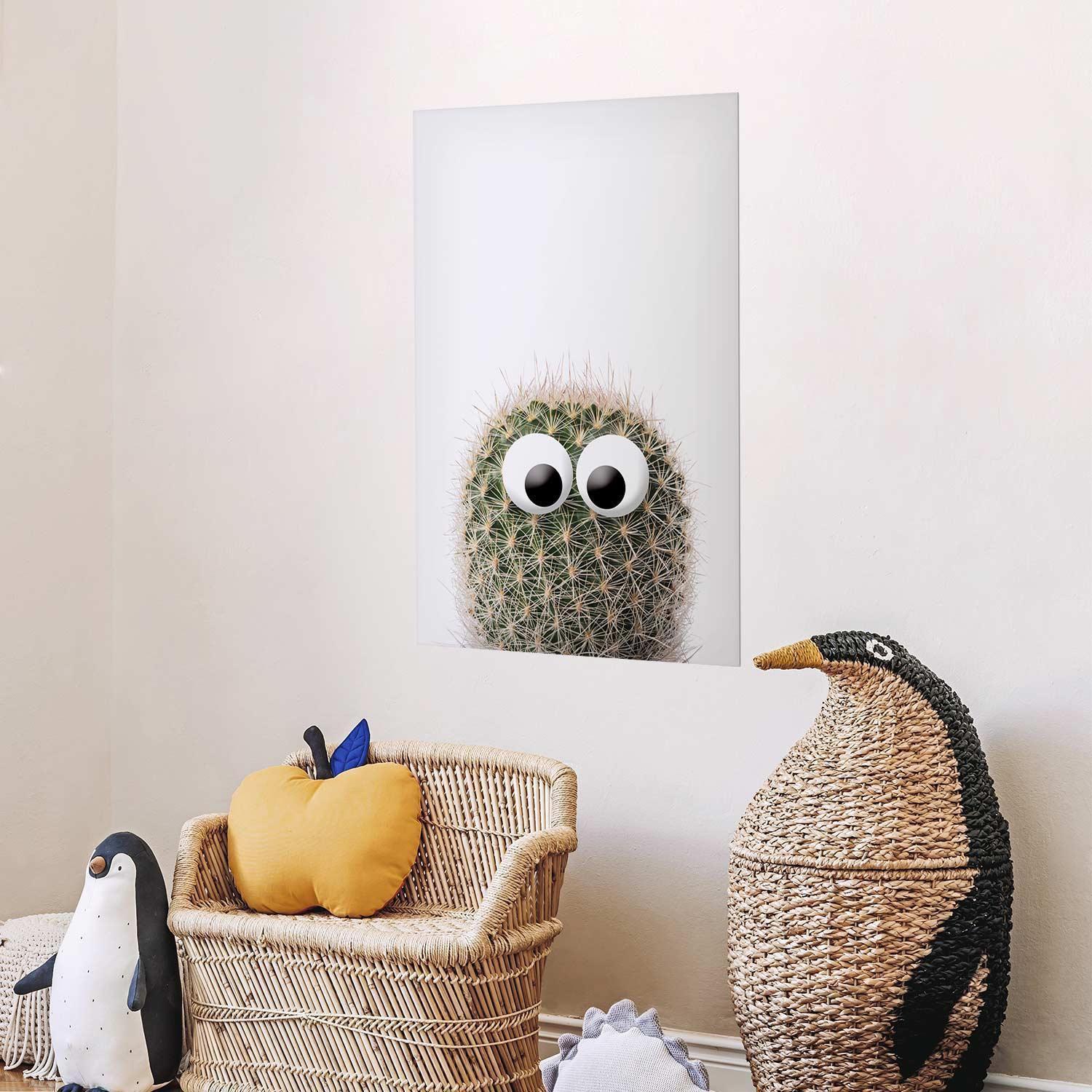 Poster - Cactus with Eyes Artgeist