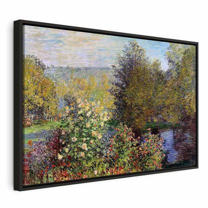 Leinwandbild - Claude Monet – Garden at Montgeron (detail)
