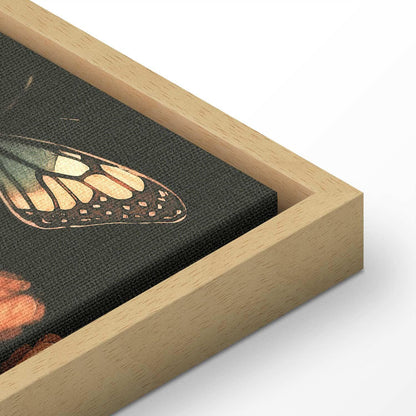 Leinwandbild Rustikaler Garten – Vintage Blumenarrangement