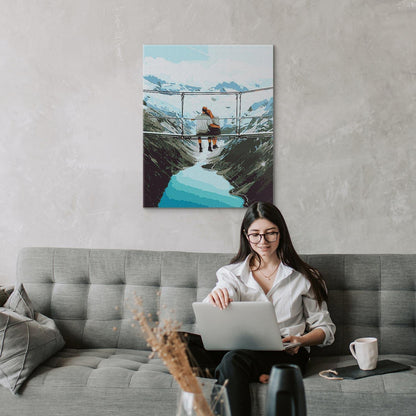 Malen nach Zahlen - Loneliness for two