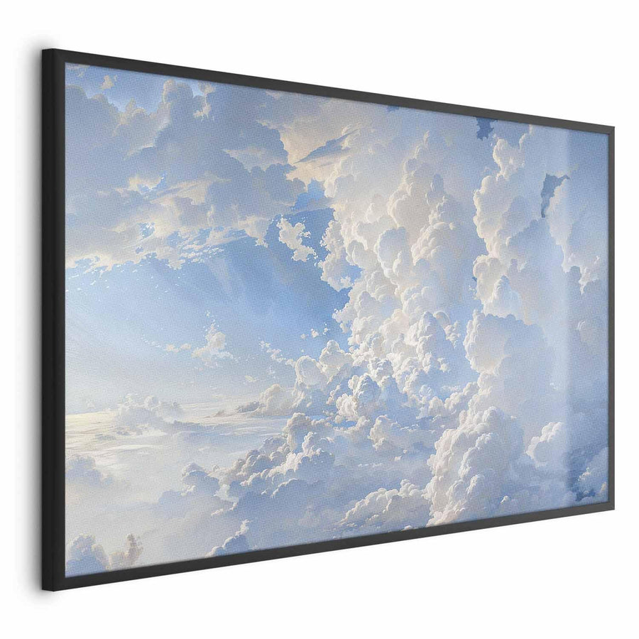 Poster - The Sun Revealing Cloud Secrets: Spectacular Sky Images Artgeist