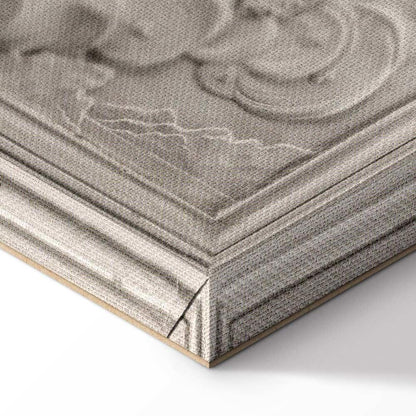 Leinwandbild - Relief: Apollo and Muses