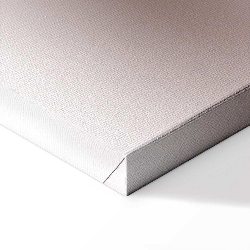 Leinwandbild - Floral Glamour Glow (1-part) - Delicate and Pastel Pink Rose