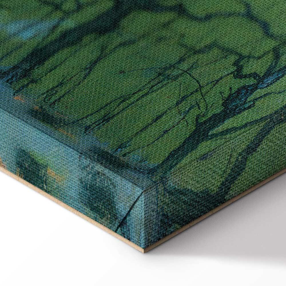 Leinwandbild - Piet Mondrian – St Jacob's Church