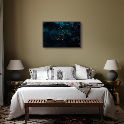 Leinwandbild - Sky Before the Storm (1 Part) Wide