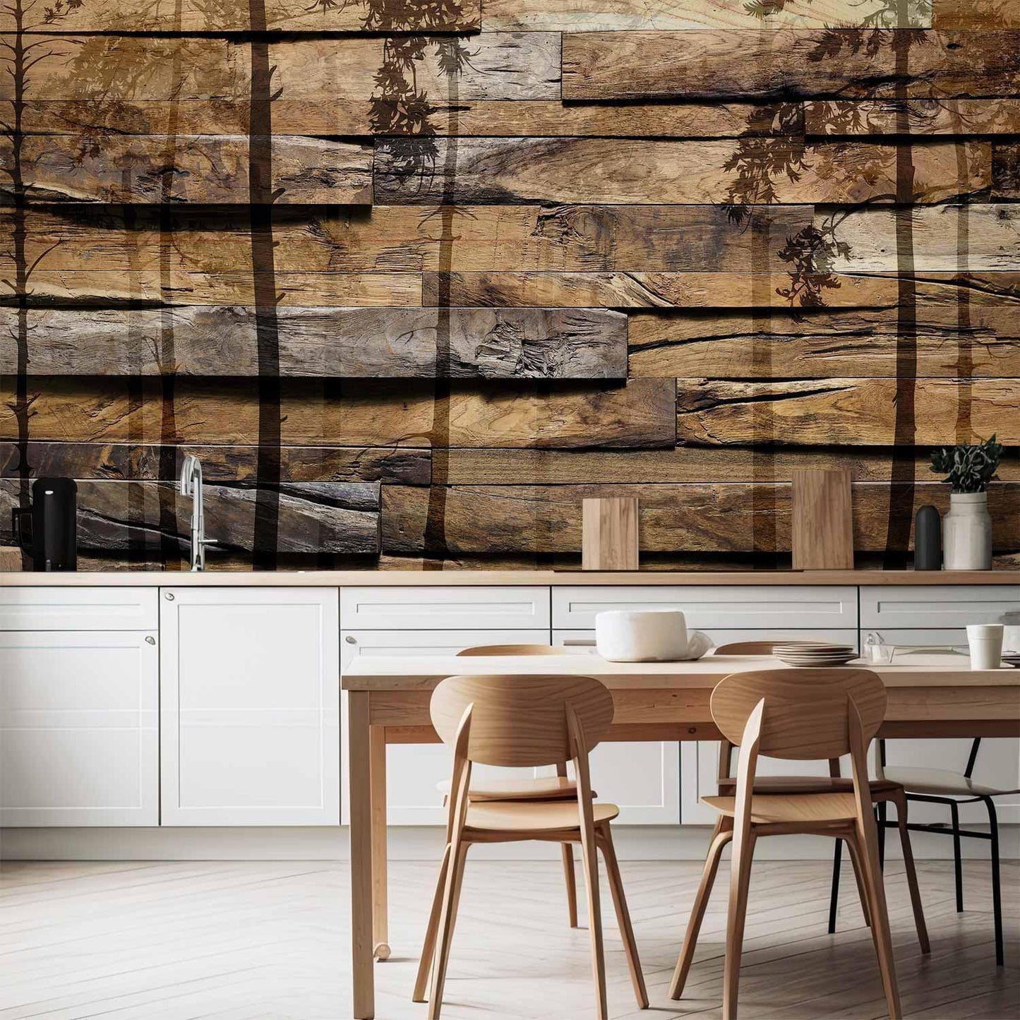 Fototapete - Shadow of Trees