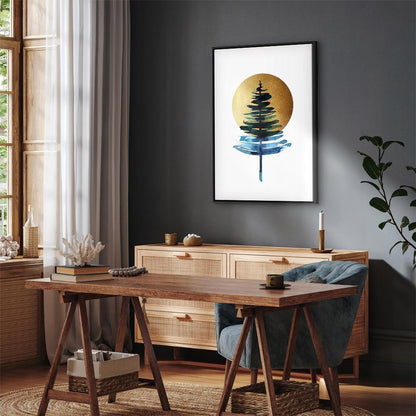 Leinwandbild - Sunny Winter (1 Part) Vertical