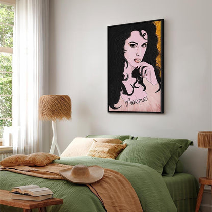 Leinwandbild - Amore Mio (1 Part) Vertical