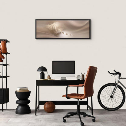 Leinwandbild - Delicate Feather