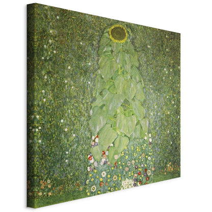 Leinwandbild - The Sunflower (Gustav Klimt) Artgeist