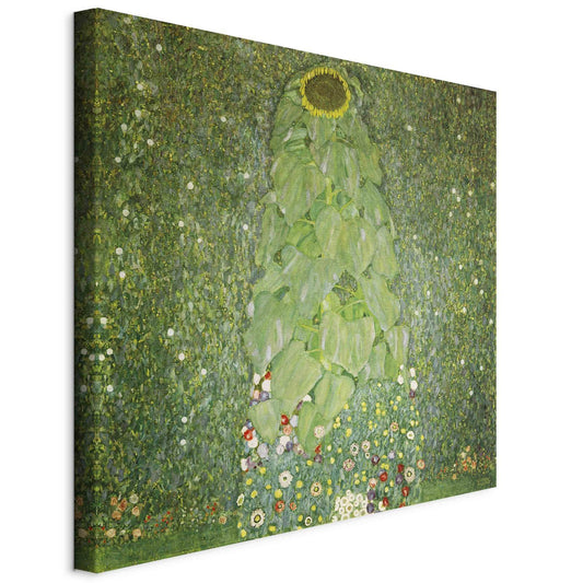 Leinwandbild - The Sunflower (Gustav Klimt) Artgeist