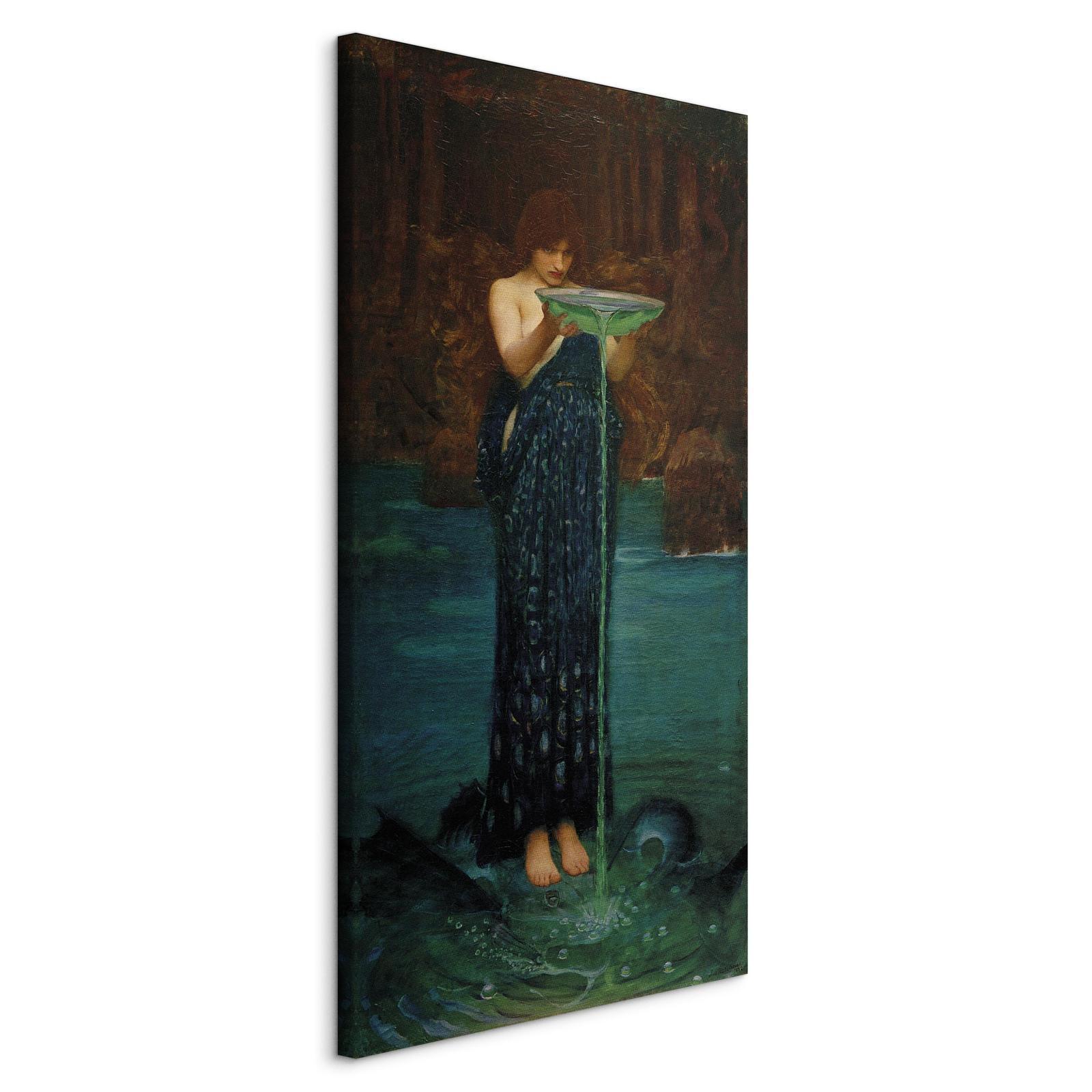 Leinwandbild - Circe Invidiosa Artgeist