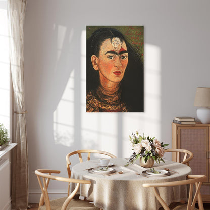 Leinwandbild - Frida Kahlo – Diego and I