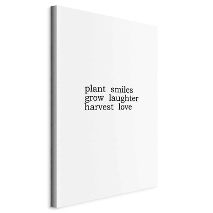 Leinwandbild - Harvest of Love (1 Part) Vertical