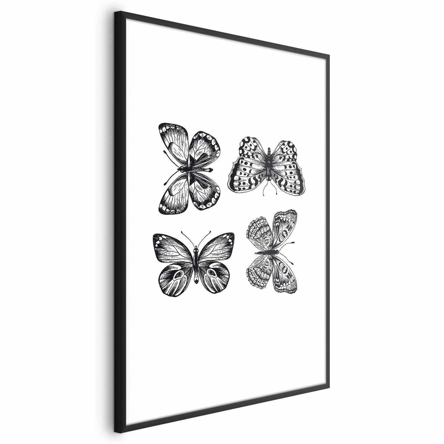 Poster - Four Butterflies Artgeist