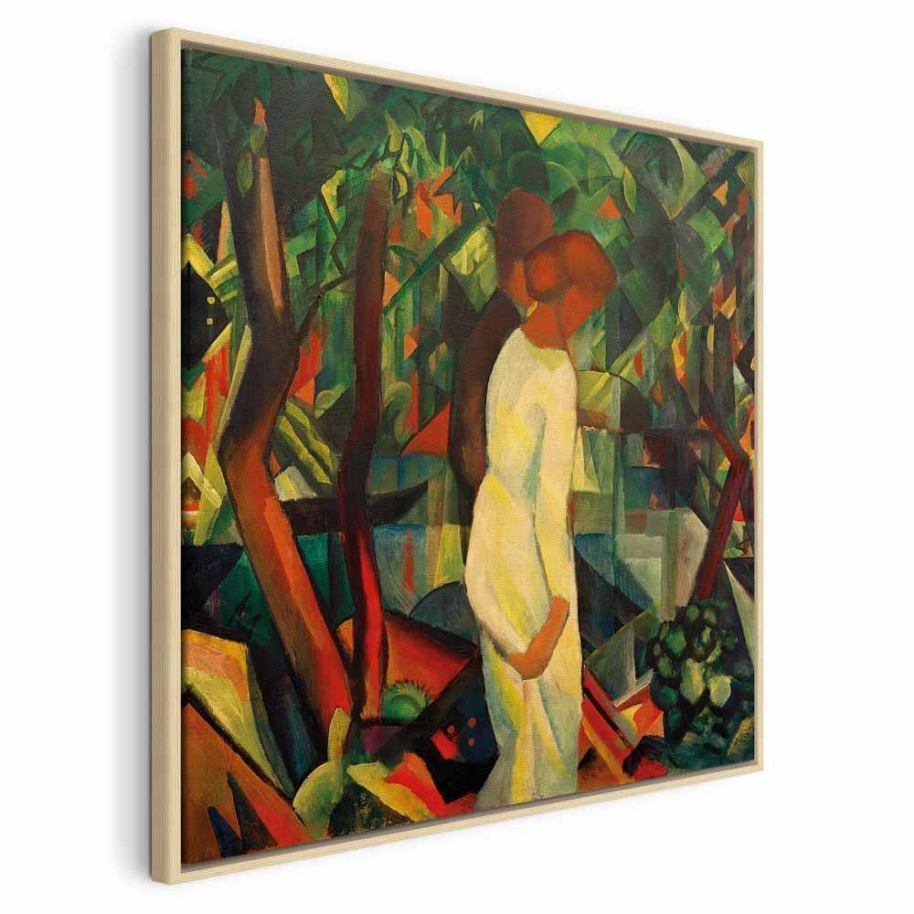 Leinwandbild - August Macke – Paar im Wald