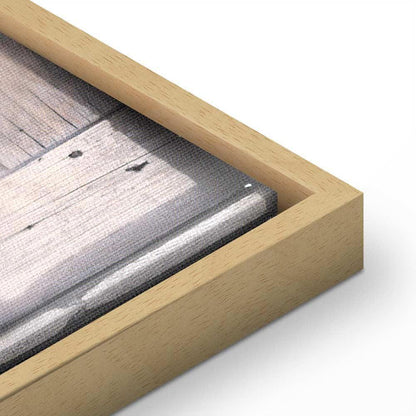 Leinwandbild - Christmas Wreath (1 Part) Vertical