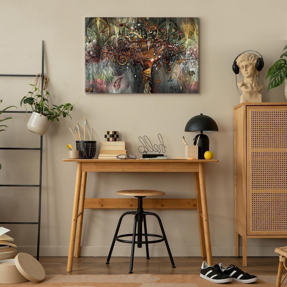 Leinwandbild - Gold Tree