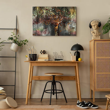 Leinwandbild - Gold Tree