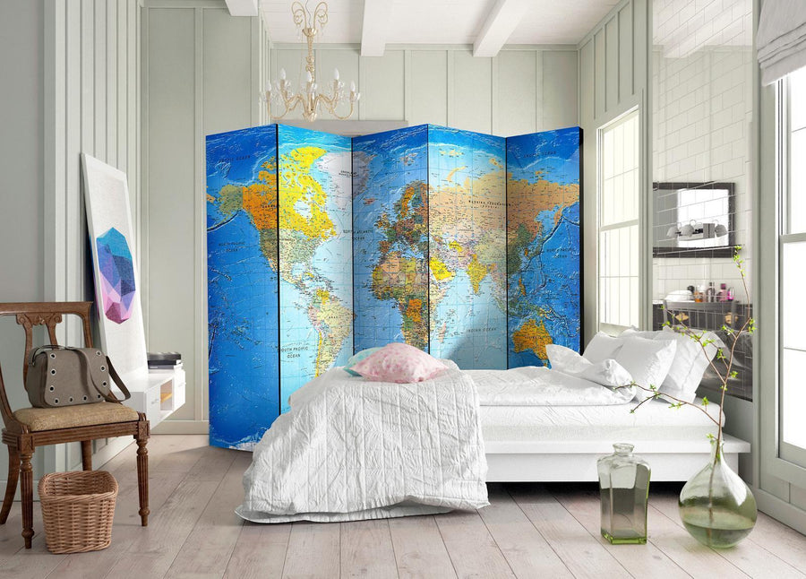 Paravent - World Classic Map Artgeist