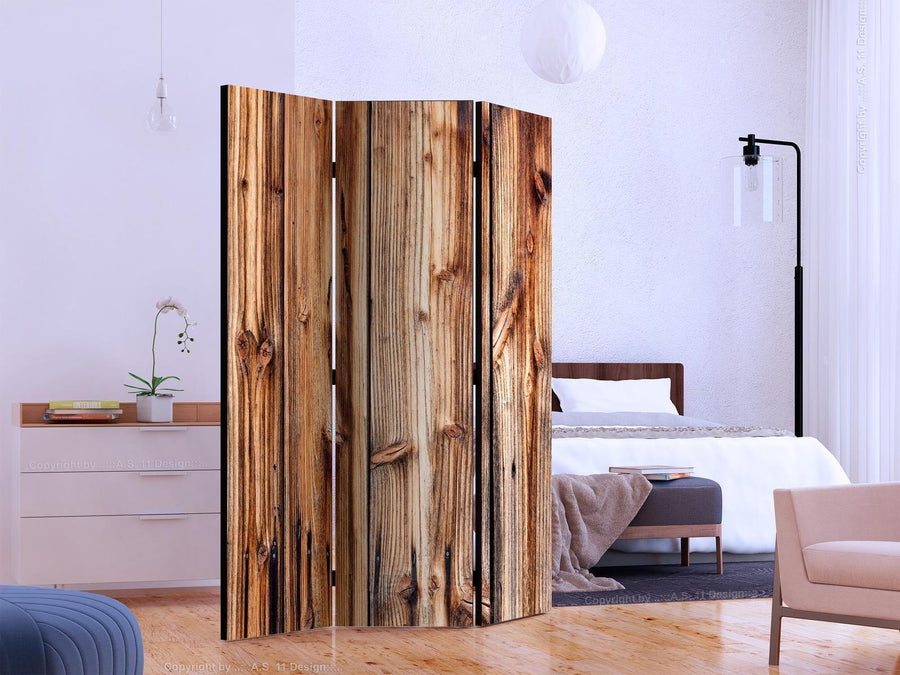 Paravent - Wooden Chamber Artgeist