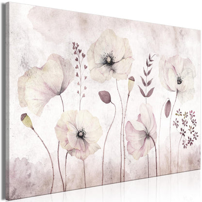 Leinwandbild - Floral Moment (1 Part) Wide