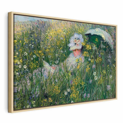 Leinwandbild - Claude Monet – In the Meadow