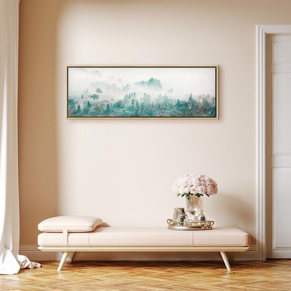 Leinwandbild - Turquoise Valley (1 Part) Narrow