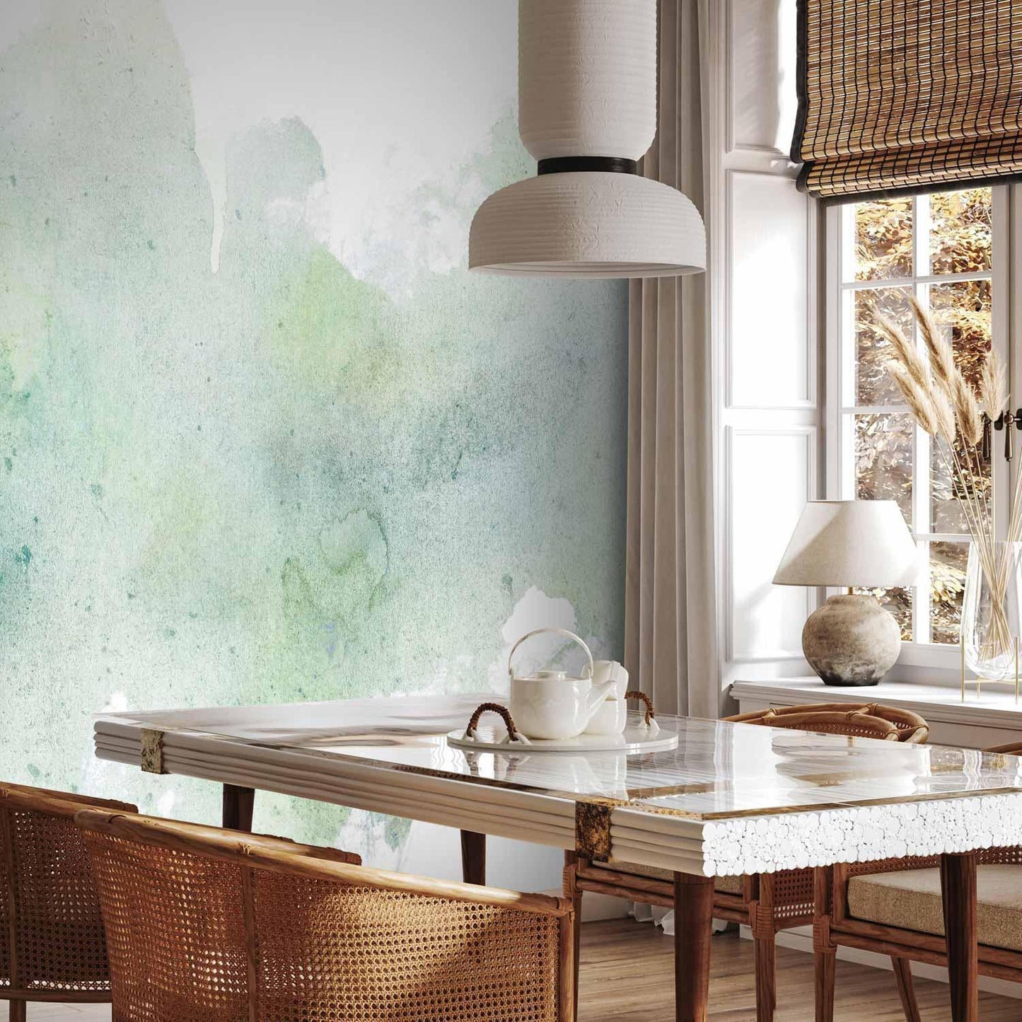 Fototapete - Pastel Mint