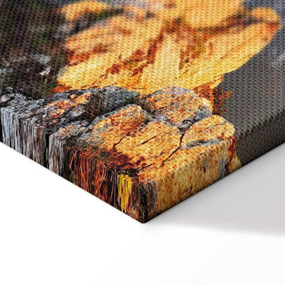 Leinwandbild - Sun Salutation