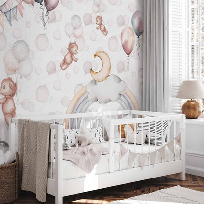 Fototapete - Bears in the Sky