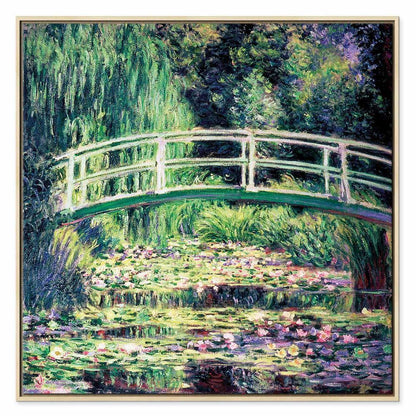 Leinwandbild - Claude Monet – The Water Lily Pond