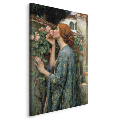 Leinwandbild - John William Waterhouse – The Soul of the Rose