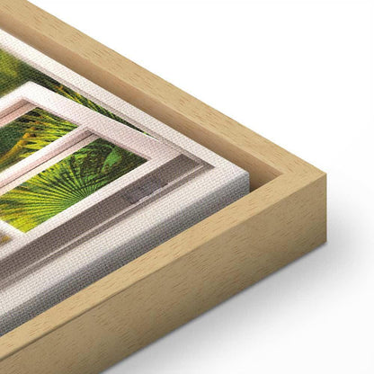 Leinwandbild - Window: Sea View