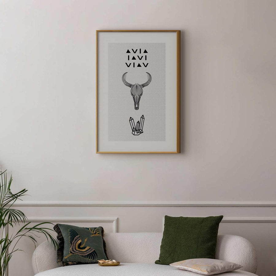 Poster - Animal Skull Artgeist