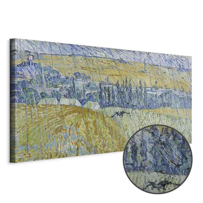 Leinwandbild - Vincent Van Gogh – Auvers in the Rain
