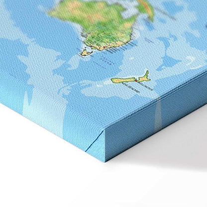 Leinwandbild - Explore the World!