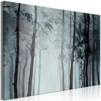Leinwandbild - Hazy Forest (1 Part) Wide Artgeist